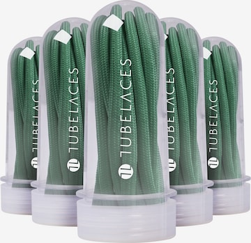TUBELACES Shoe accessory 'Rope Solid' in Green: front