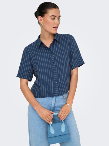 JDY Blouse 'JDYPower' in Blauw