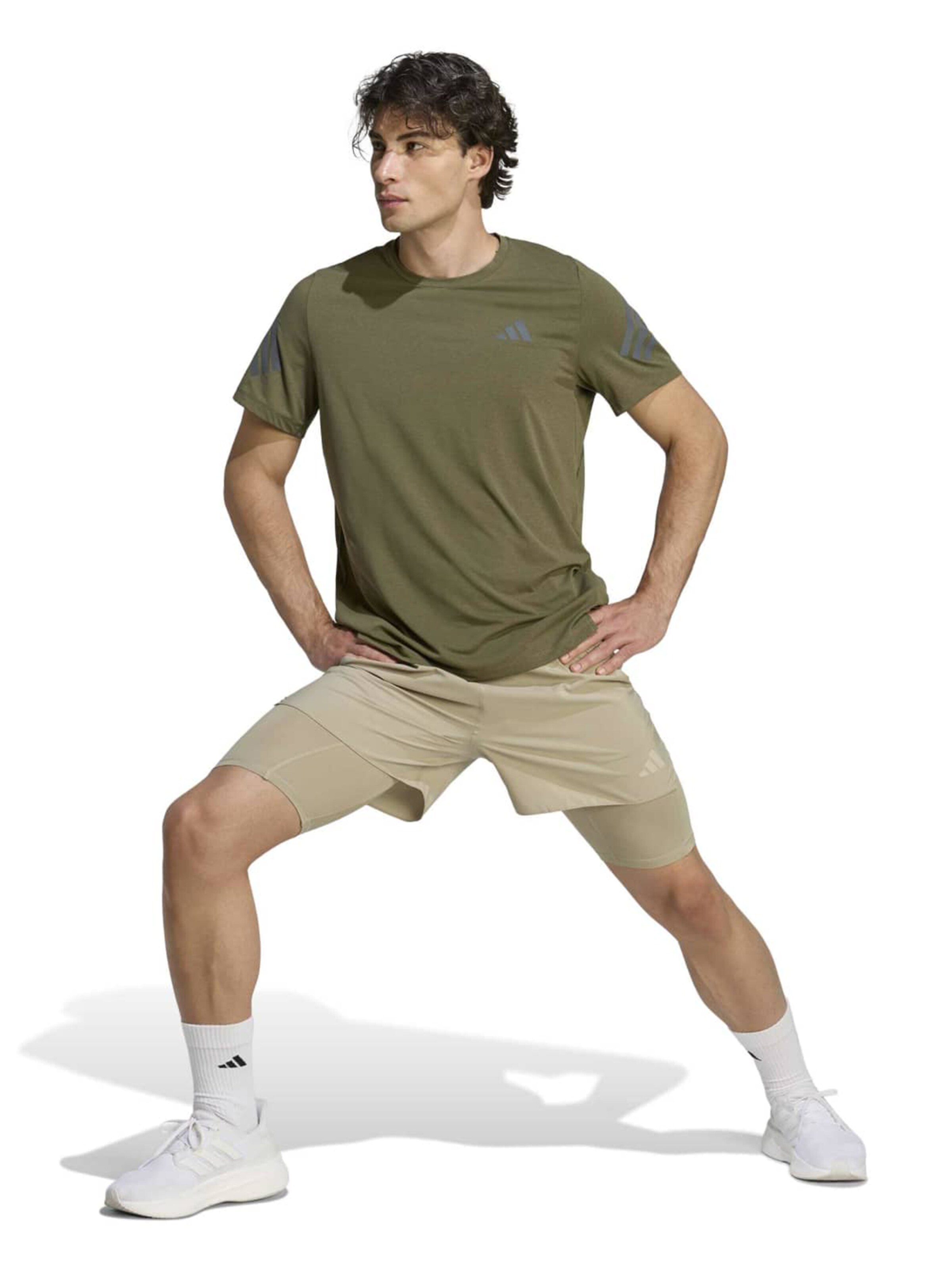 zaļš ADIDAS PERFORMANCE Sporta krekls 'ADI365': no priekšpuses