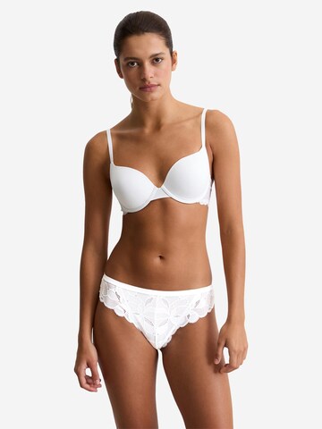 Marc O'Polo String 'Tender Lace' in Wit