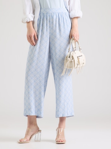 s.Oliver Wide leg Pants in Blue: front