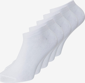 JACK & JONES Sockor 'JACDONGO' i vit: framsida
