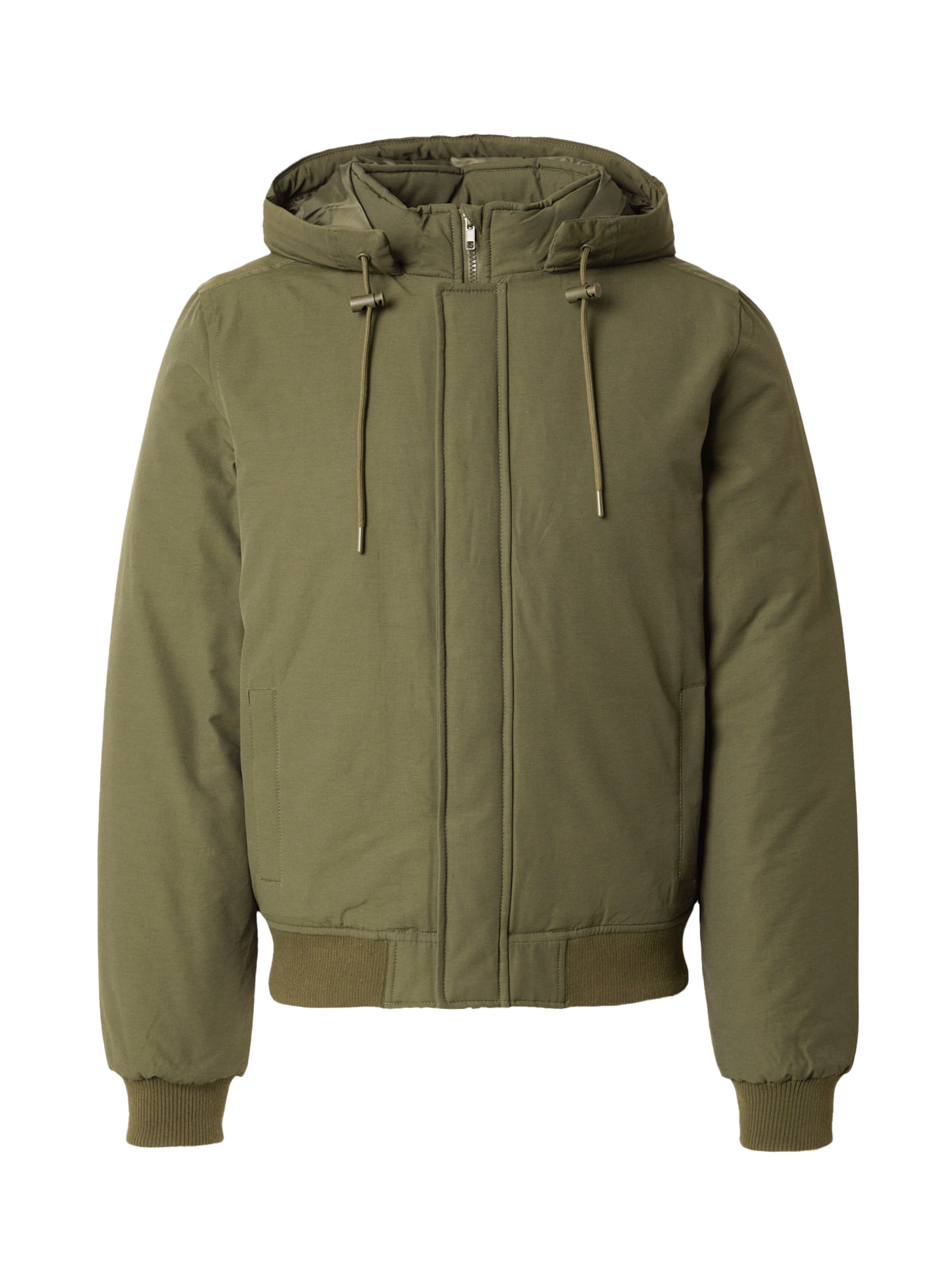 ABOUT YOU Between-season jacket 'Sammy' in Green: front