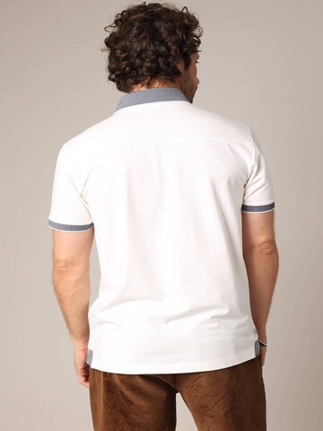 T-Shirt 'EAGLE' Deeluxe en blanc
