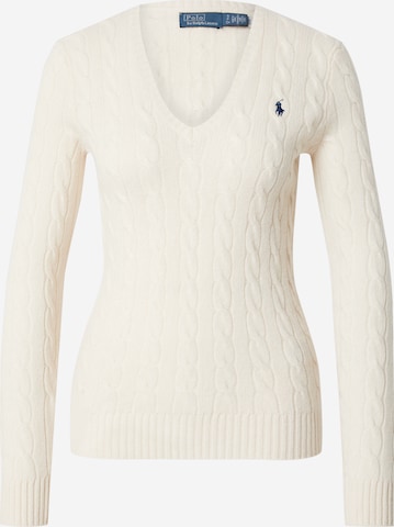 Polo Ralph Lauren - Jersey en beige: frente