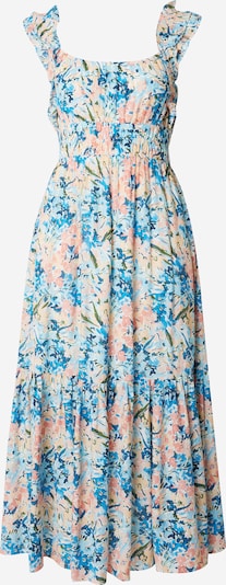 Suknelė 'CHASE' iš Abercrombie & Fitch, spalva – mėlyna / dangaus žydra / alyvuogių spalva / persikų spalva, Prekių apžvalga