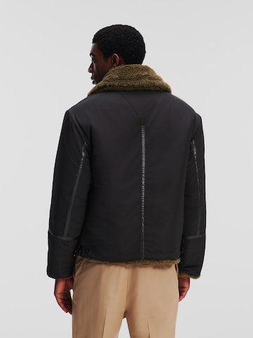 Karl Lagerfeld Winter jacket 'Aviator' in Black