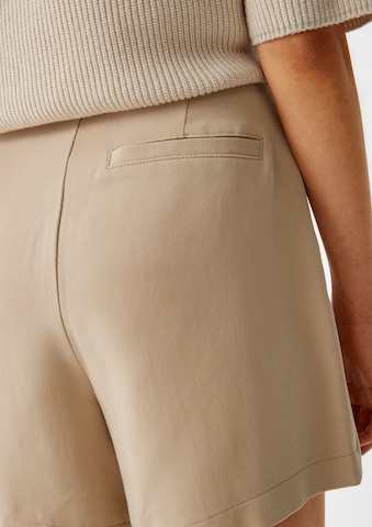 Wide Leg Pantalon COMMA en beige