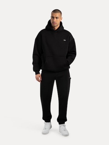 Smilodox Tapered Cedrik Casual Classic Pants in Schwarz