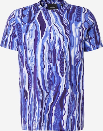 Carlo Colucci T-shirt i blå: framsida