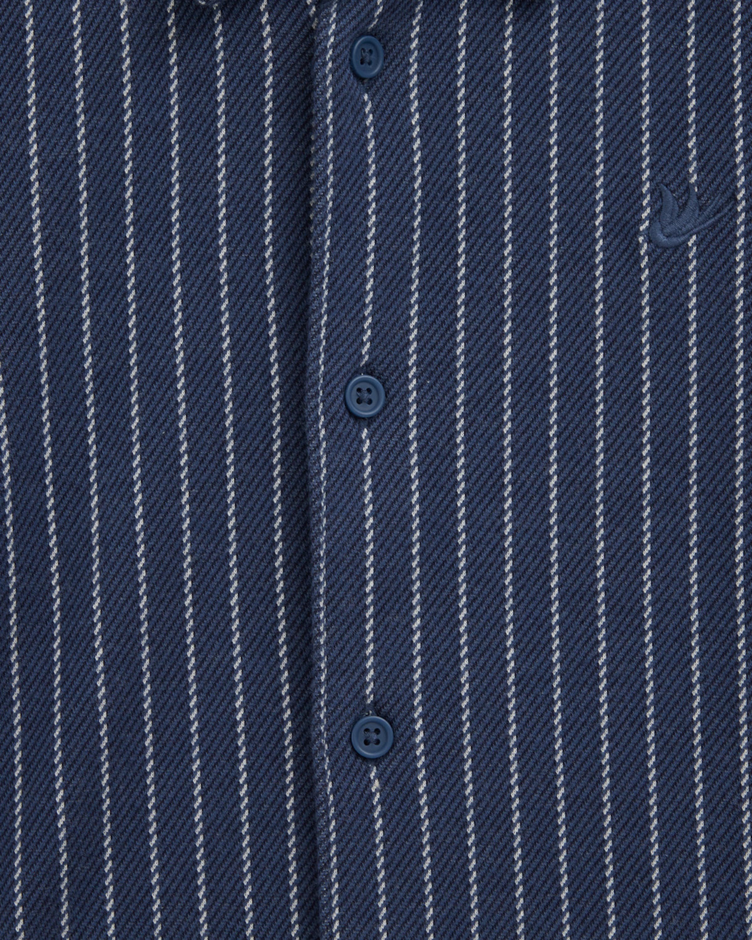 Coupe regular Chemise WE Fashion en bleu