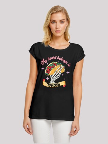 T-shirt F4NT4STIC en noir : devant