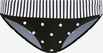 Pantaloncini per bikini 'Audrey' s.Oliver di colore nero / bianco, Visualizzazione prodotti