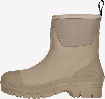 Weather Report Rubber Boots 'Sage' in Beige: front