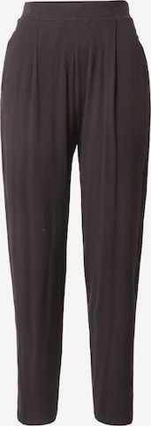 Marks & Spencer Tapered Bundfaltenhose in Schwarz: predná strana