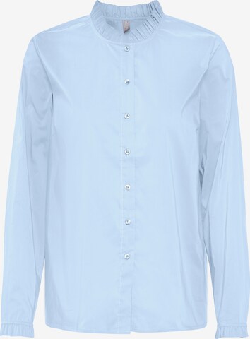 CULTURE Blouse 'Antoinett' in Blue: front