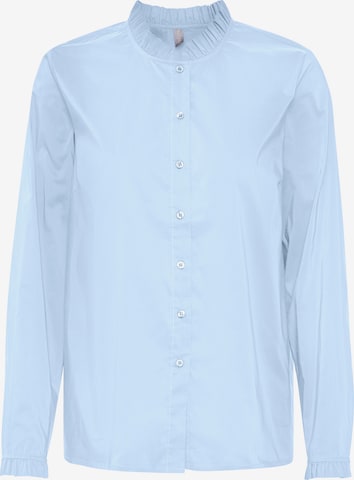 CULTURE Shirt 'Antoinett' in Blue: front