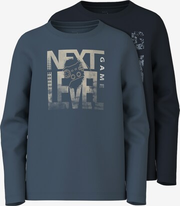 T-Shirt 'VUX' NAME IT en bleu : devant