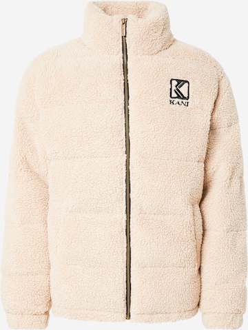 Karl KaniZimska jakna - bež boja: prednji dio