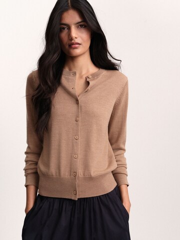Cardigan The Set en marron : devant