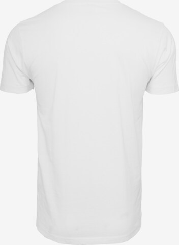 Mister Tee - Camiseta 'C.R.E.A.M' en blanco