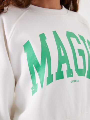 Sweat-shirt GARCIA en blanc