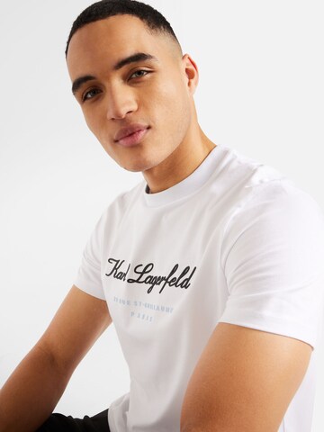 T-Shirt Karl Lagerfeld en blanc