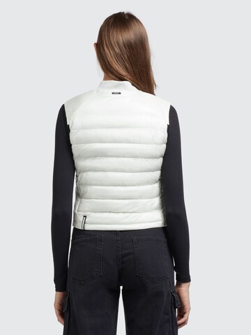 Gilet 'Stacy Shiny' khujo en blanc