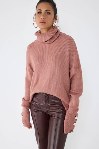 No Matter What Sweater in Pink: front