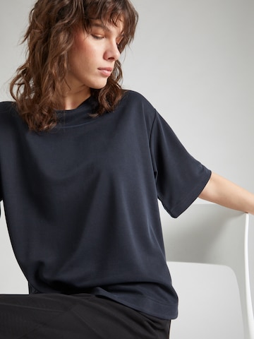 ESPRIT Oversized shirt in Zwart