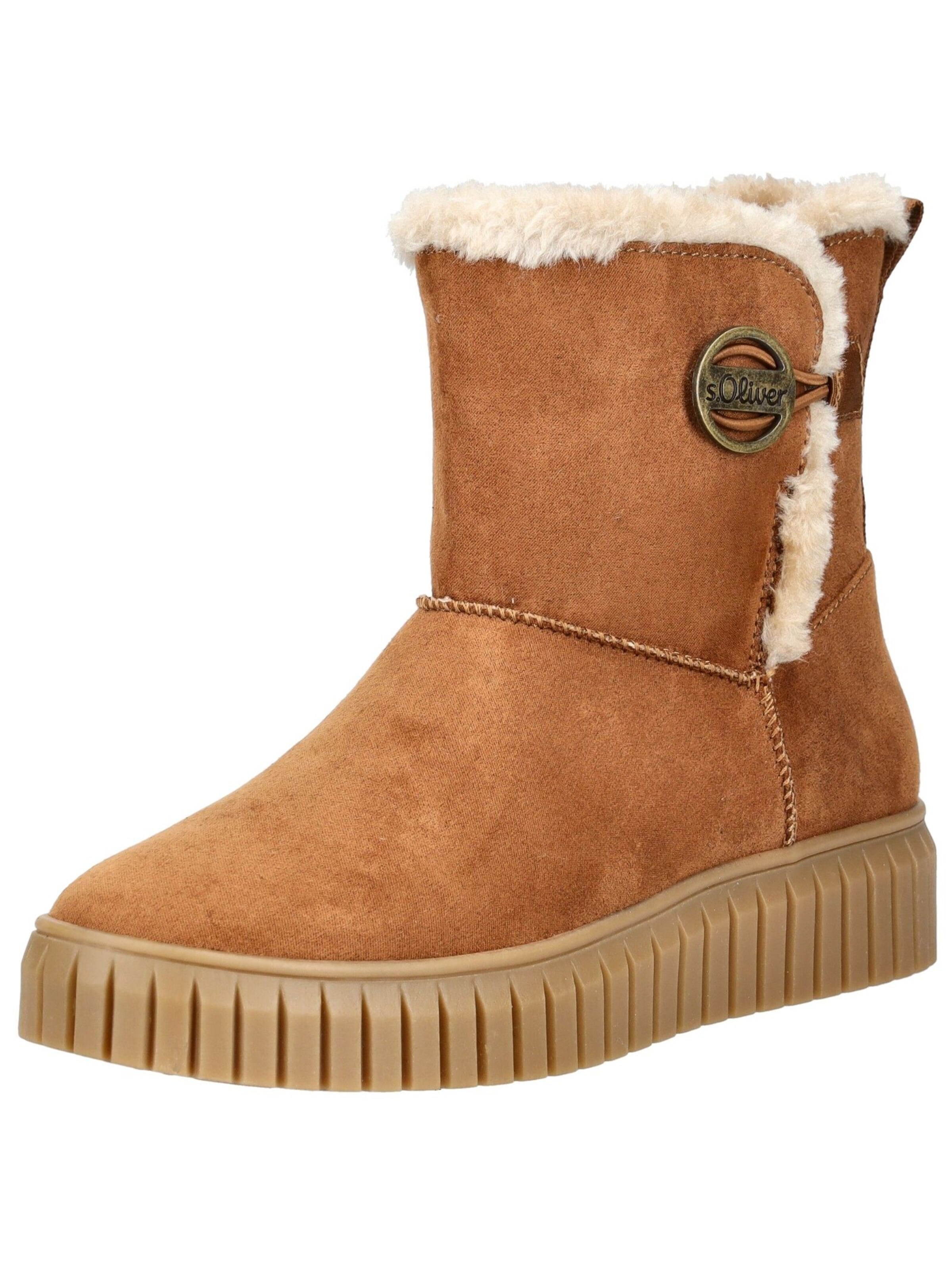 s.Oliver Stiefelette in Braun: Vorderseite