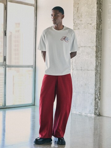 Bershka Majica | bela barva