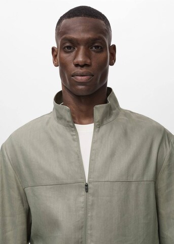 MANGO MAN Jacke 'Fred' in Grün