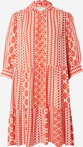 Lollys Laundry Košilové šaty – červená: přední strana