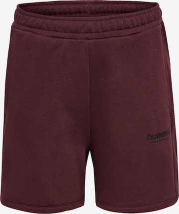 Hummel Shorts in Rot: Vorderseite