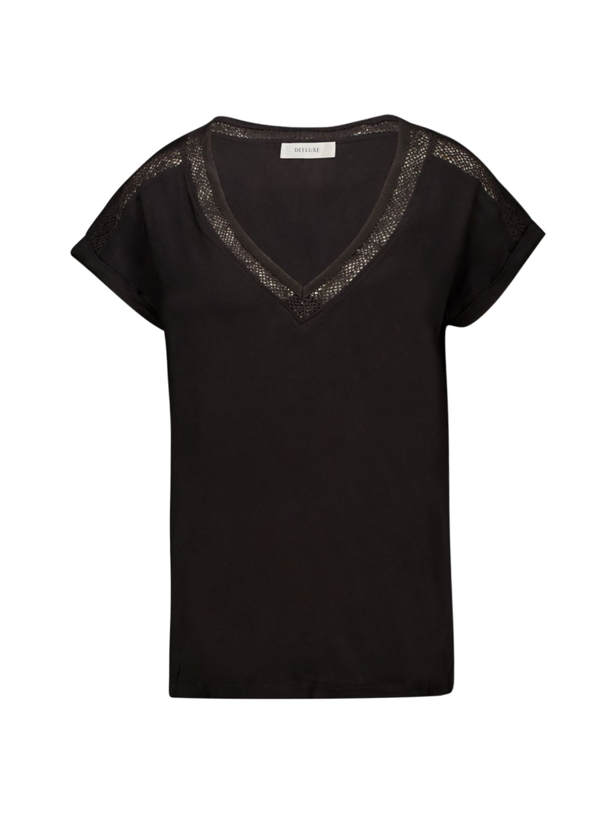 T-shirt 'Dilly' Deeluxe en noir : devant