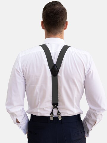 Massi Morino Suspenders in Grey