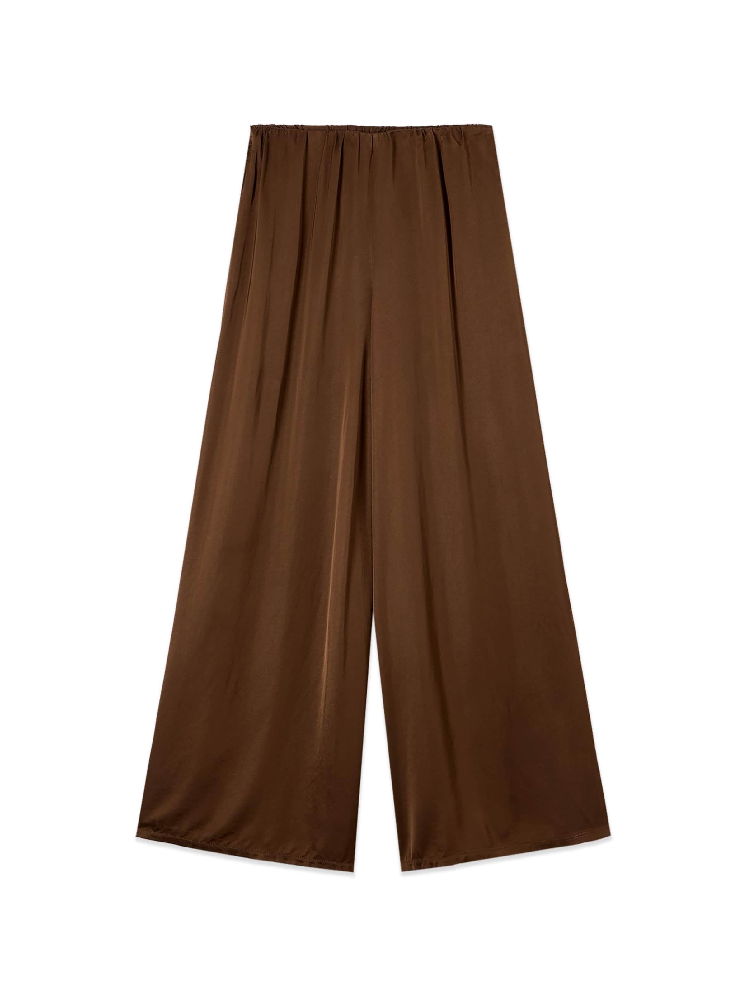 Baggy Pantaloni di oltre in marrone: frontale