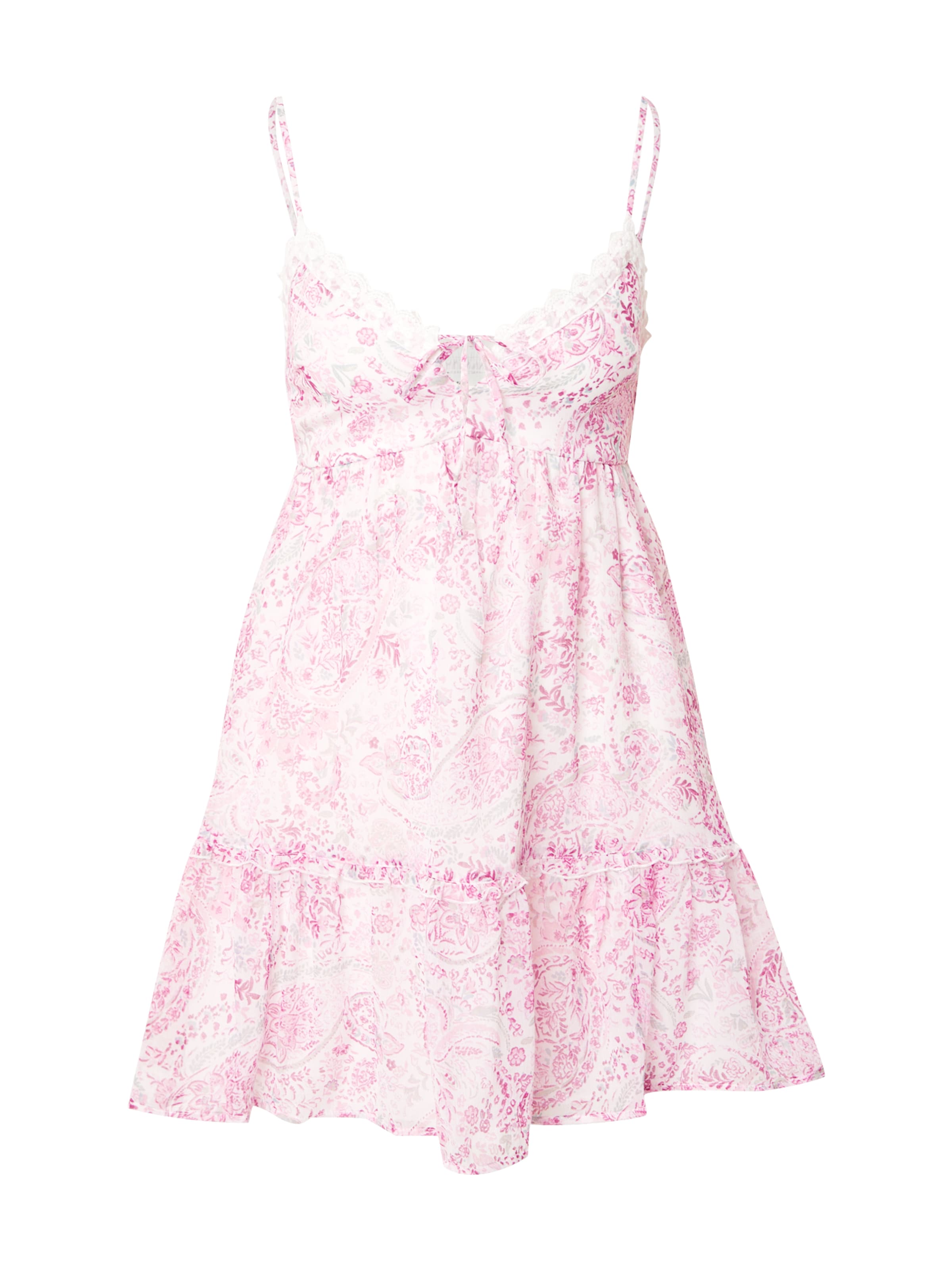 HOLLISTER Kesämekko 'BARE FESTIVAL' värissä valkoinen: etupuoli