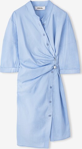 Ipekyol Shirt Dress in Blue: front