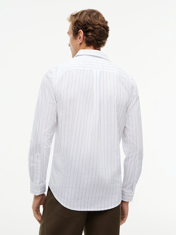 TOMMY HILFIGER Regular Fit Hemd 'Flex' in Weiß