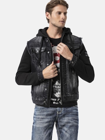 Veste mi-saison CIPO & BAXX en noir