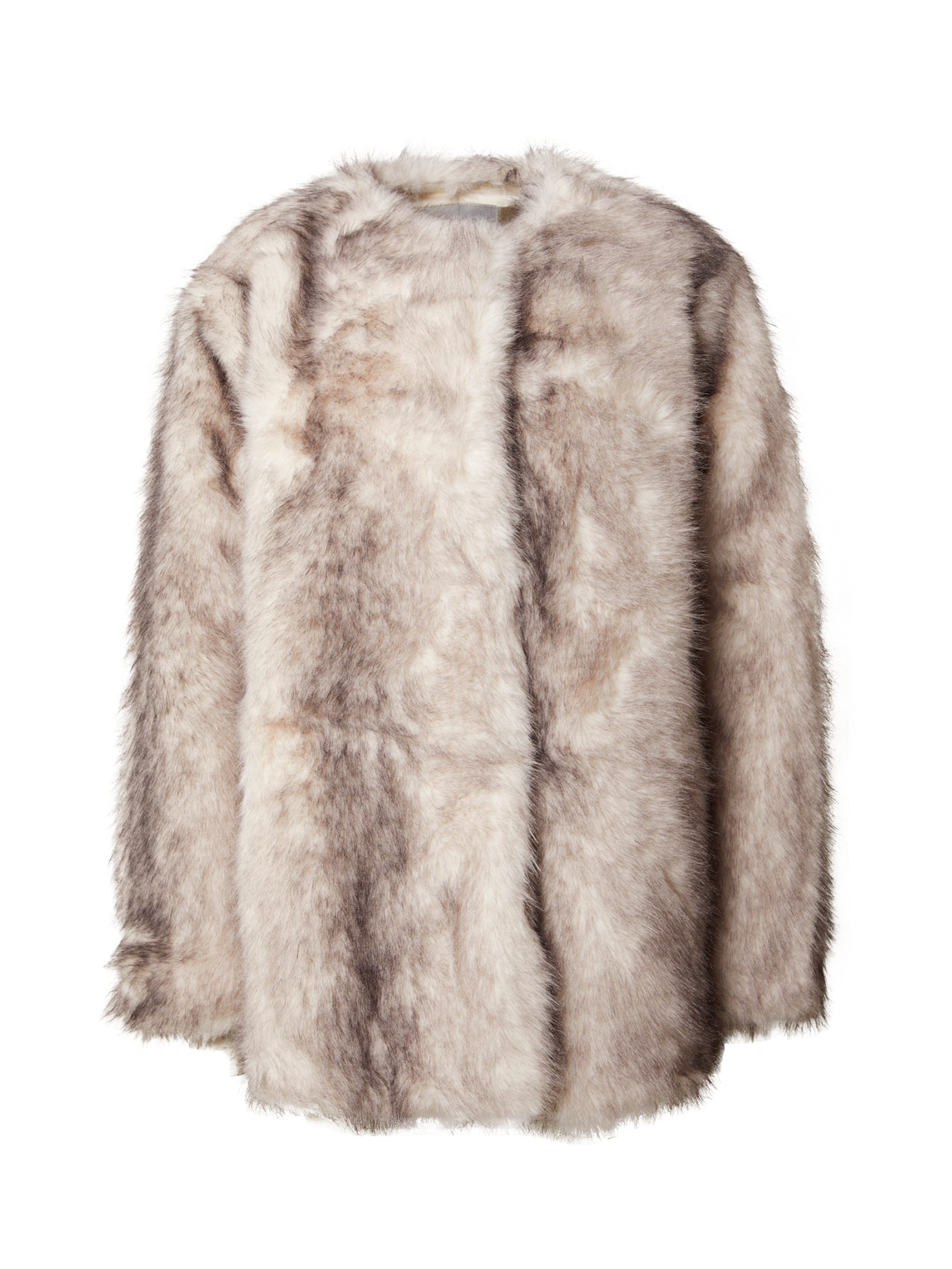 Veste d’hiver 'OLIVIA' TOPSHOP en blanc : devant