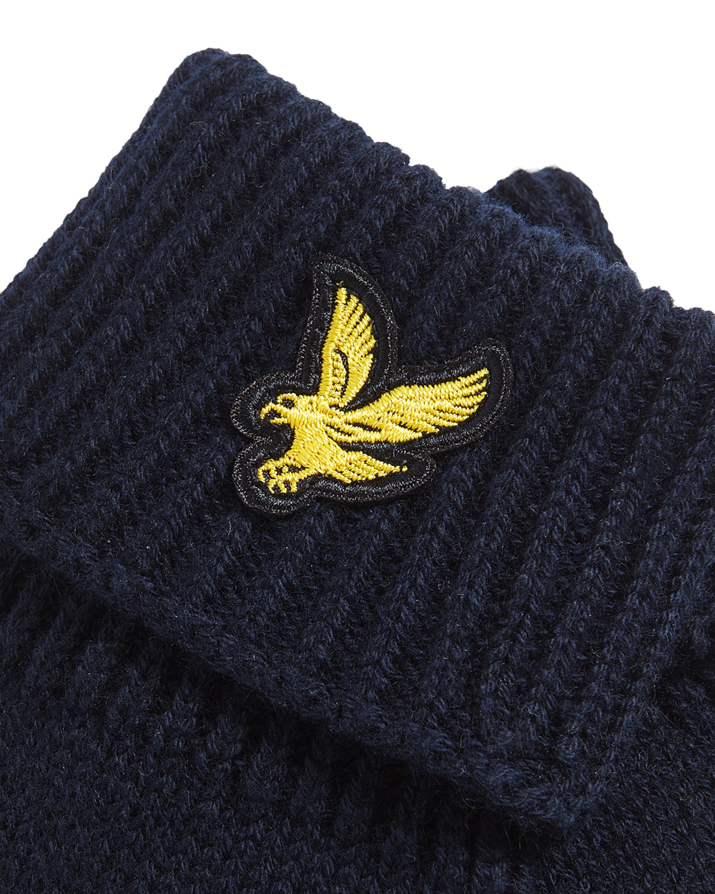 Lyle & Scott Fingerhandschuhe in Blau