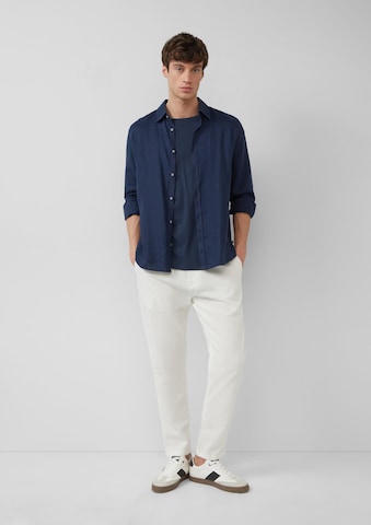 Regular Pantalon 'Detroit' s.Oliver en blanc