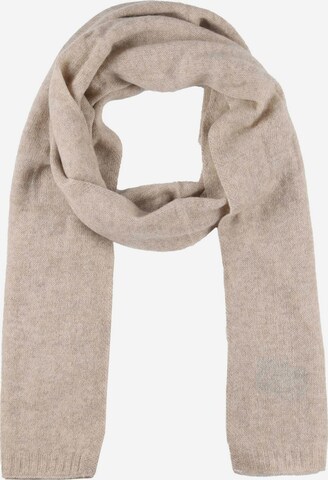 Zwillingsherz Scarf in Beige: front