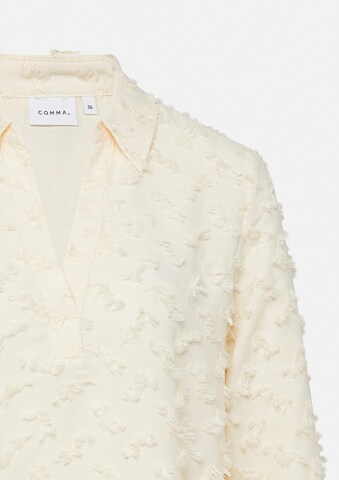COMMA Bluzka w kolorze beżowy