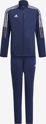 ADIDAS PERFORMANCE Trainingsanzug 'Tiro' in Blau: predná strana