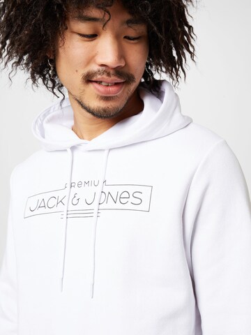 JACK & JONES Mikina – bílá