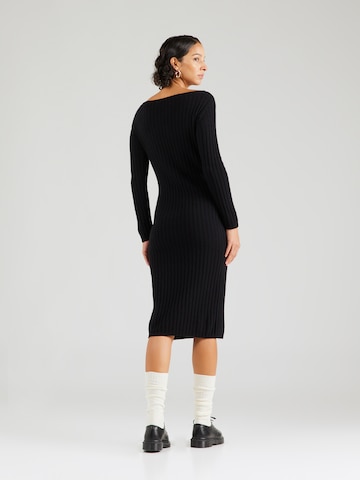 UNITED COLORS OF BENETTON Knit dress in Black